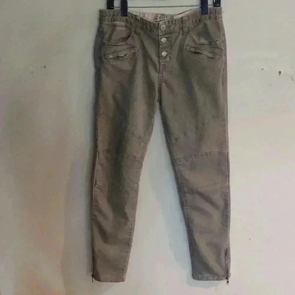Free People Denim - Free people slim fit dark sand‎ color size 30